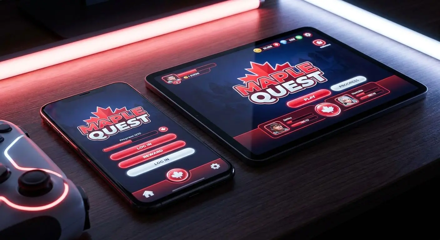 Mobile PlayOJO interface on smartphone and tablet