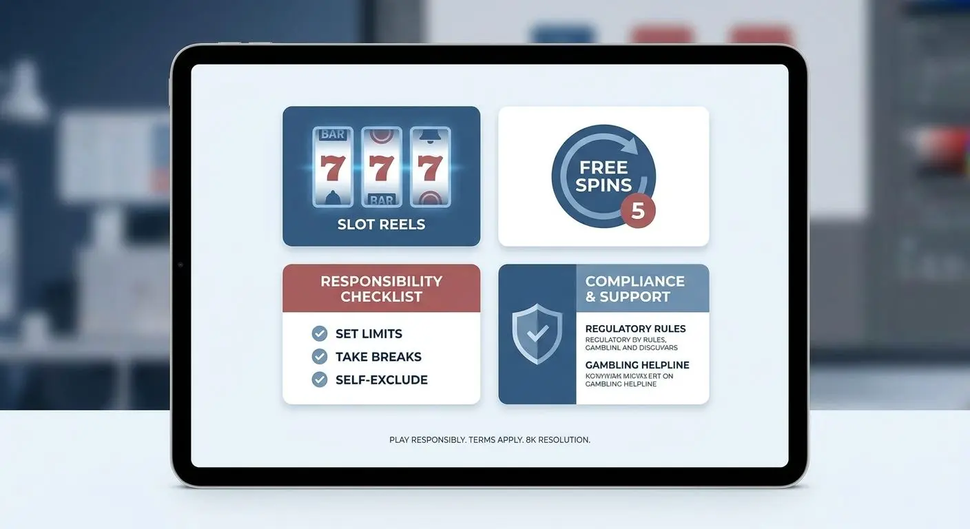 Free spins and checklist rules illustration for PlayOJO Canada