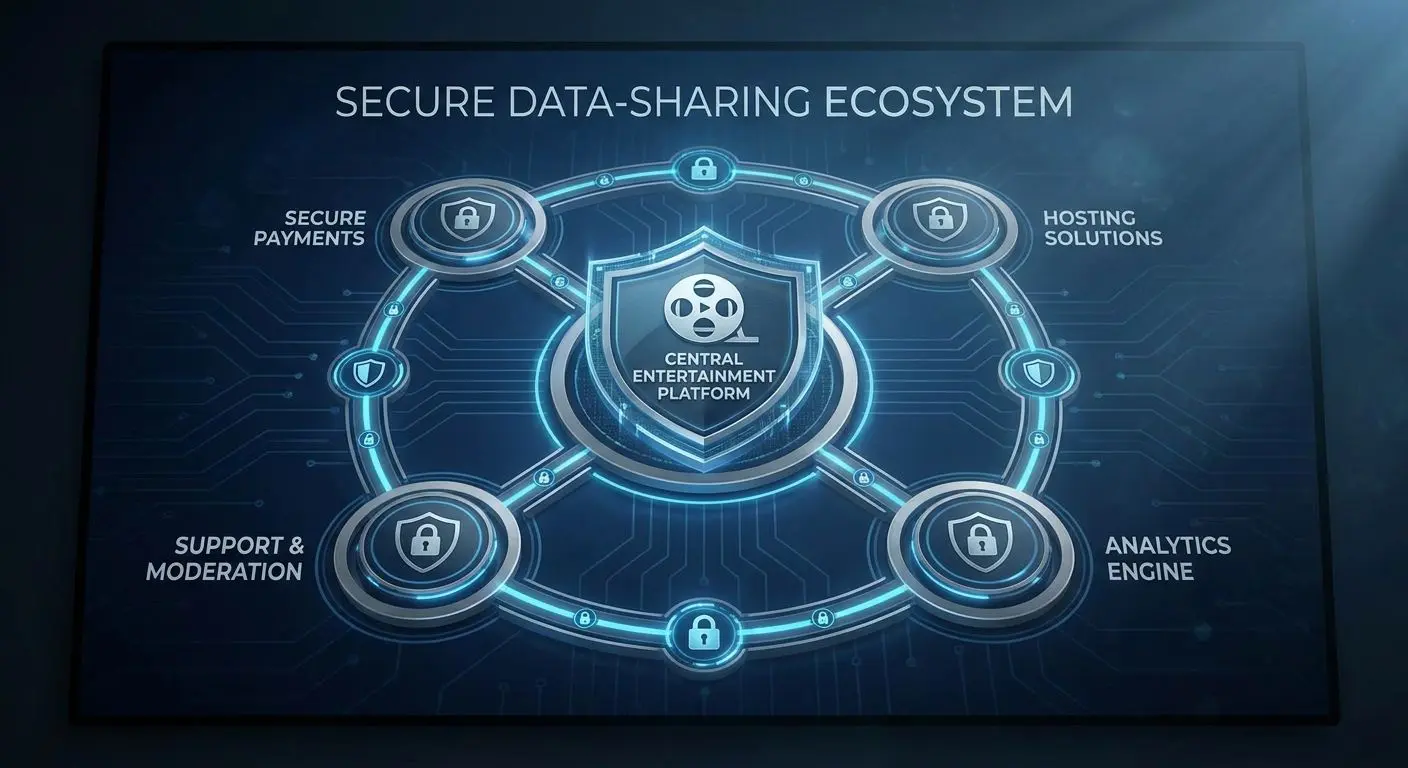 Secure sharing of user data with trusted service providers