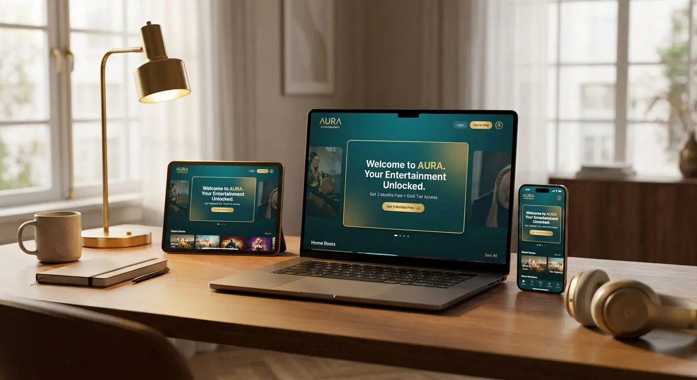 PlayOJO welcome offer shown across phone tablet and laptop